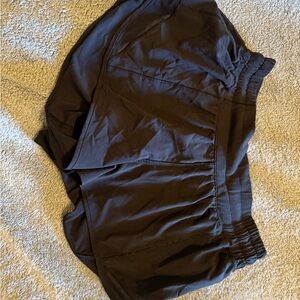 Size 6 lululemon athletica Black Athletic Shorts. 2.5”